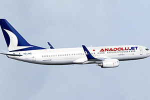 Anadolu jet uçak bileti