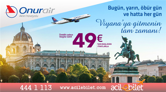 Haftanın Her Günü Viyana 49€