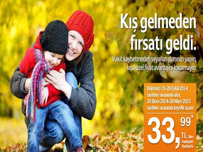 Kış Kampanyası 33,99TL