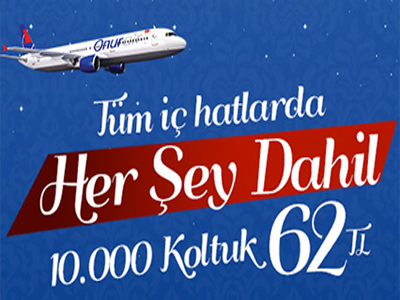 Ramazan'da Tüm İç Hat Uçuşlarda Ucuz Uçak Bileti 62 TL'den
